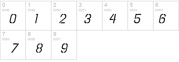 Hallandale Stencil It. SC JL details - Free Fonts at FontZone.net