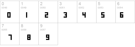 hooge 05_57 details - Free Fonts at FontZone.net
