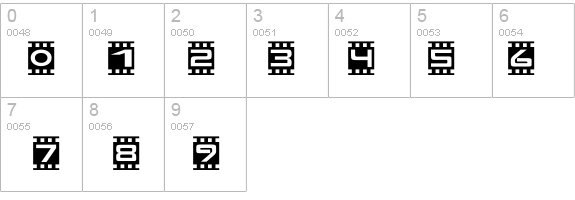 HourPhoto details - Free Fonts at FontZone.net