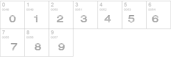 HvStripe-ExtraBold details - Free Fonts at FontZone.net