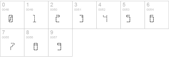 HybridLCD AOE details - Free Fonts at FontZone.net