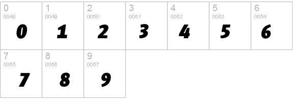 Iglasgow-ExtraBold details - Free Fonts at FontZone.net