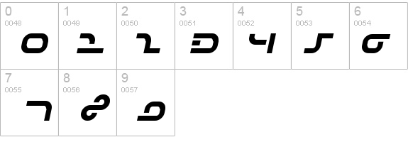 IJ19 12 details - Free Fonts at FontZone.net