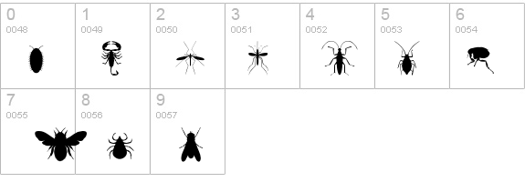 InsectileSolid details - Free Fonts at FontZone.net