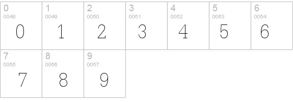 Installation Light SSi Thin details - Free Fonts at FontZone.net