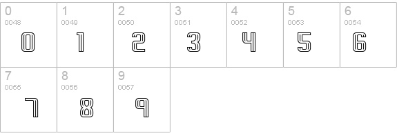 Intersect C BRK details - Free Fonts at FontZone.net