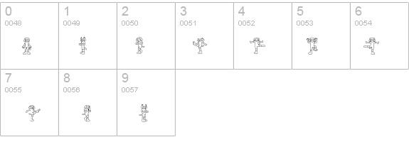 Inu-character details - Free Fonts at FontZone.net