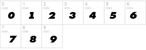 Isomar Display Expanded SSi Expanded Italic details - Free Fonts at FontZone.net