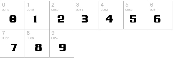 James Eight Eleven details - Free Fonts at FontZone.net