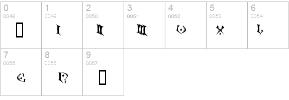 Kefka details - Free Fonts at FontZone.net