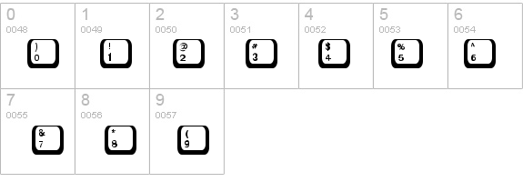 Key Regular details - Free Fonts at FontZone.net
