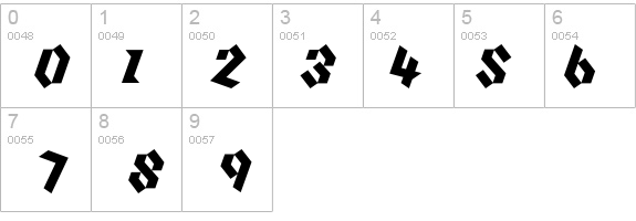 Klute-Black details - Free Fonts at FontZone.net