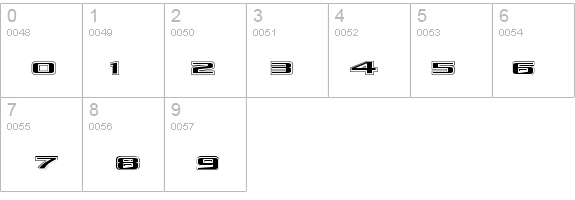 Kubra_Hollow details - Free Fonts at FontZone.net