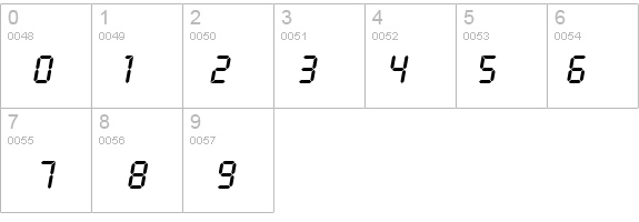 LCDEF details - Free Fonts at FontZone.net