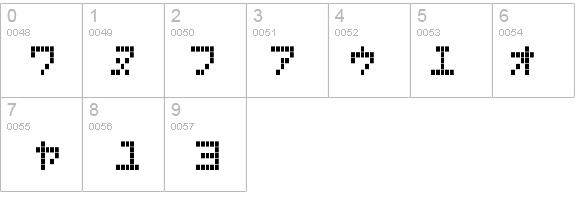 LCDK Regular details - Free Fonts at FontZone.net