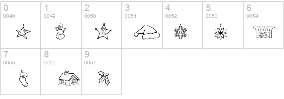 LD Symbol Holiday details - Free Fonts at FontZone.net