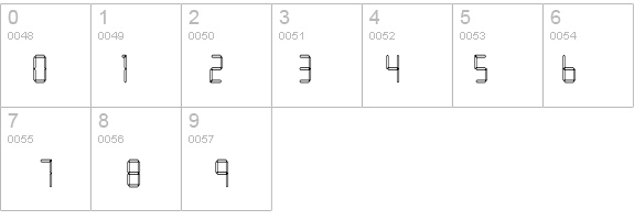 LEDFontHC details - Free Fonts at FontZone.net
