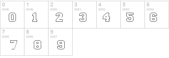 Letter Sweater Open Display SSi Normal details - Free Fonts at FontZone.net