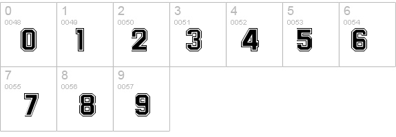Letter Sweater SansOutline SSi details - Free Fonts at FontZone.net