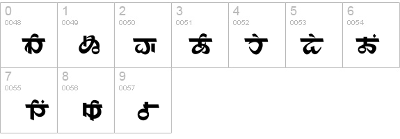 Maharani-Hiragana details - Free Fonts at FontZone.net