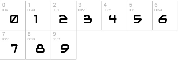 Mainframe BB details - Free Fonts at FontZone.net