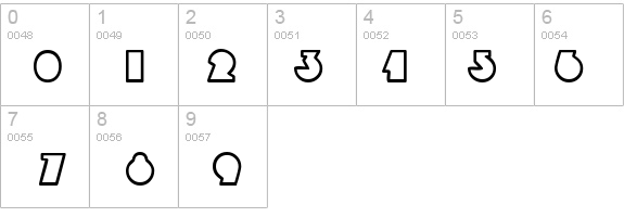 MandrelOutline Bold details - Free Fonts at FontZone.net