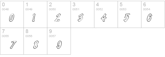 Marker-Hollow Italic details - Free Fonts at FontZone.net