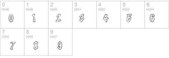 Marker-Hollow Normal details - Free Fonts at FontZone.net