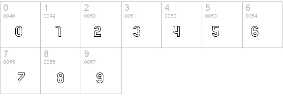 Mass Outline details - Free Fonts at FontZone.net