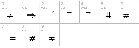 MathTechnicalP03 details - Free Fonts at FontZone.net