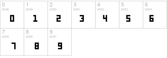 monooge 05_55 details - Free Fonts at FontZone.net