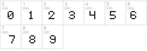 NinePin details - Free Fonts at FontZone.net
