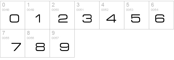 Palindrome Expanded SSi Expanded  details - Free Fonts at FontZone.net