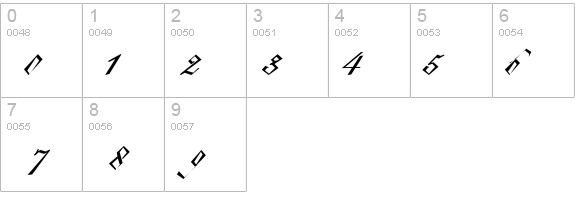 PauletA details - Free Fonts at FontZone.net