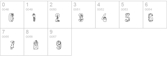 PC Holiday details - Free Fonts at FontZone.net