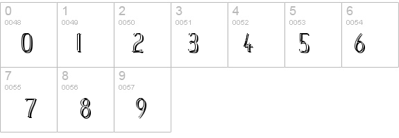 Peake-Shadow details - Free Fonts at FontZone.net
