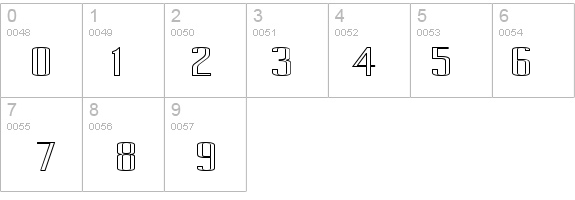 Pecot Outline details - Free Fonts at FontZone.net