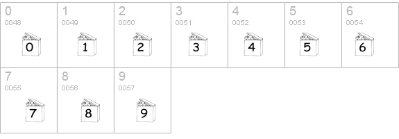 pf_rabbit in a box details - Free Fonts at FontZone.net