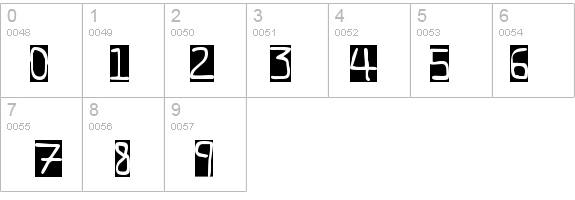 Pf_veryverybadfont7 Inverted details - Free Fonts at FontZone.net