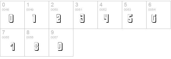 Philadelphia 3D details - Free Fonts at FontZone.net
