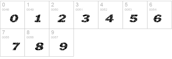 Philadelphia-Cracked-Extended Italic details - Free Fonts at FontZone.net