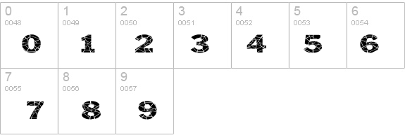 Philadelphia-Cracked-Extended Normal details - Free Fonts at FontZone.net