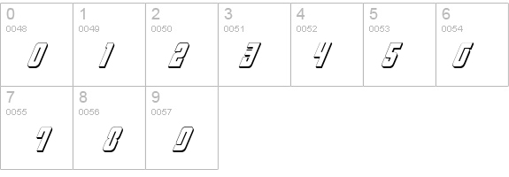 Philadelphia Italic 3D details - Free Fonts at FontZone.net