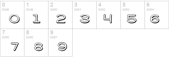 Pie Contest BTN Shadow details - Free Fonts at FontZone.net