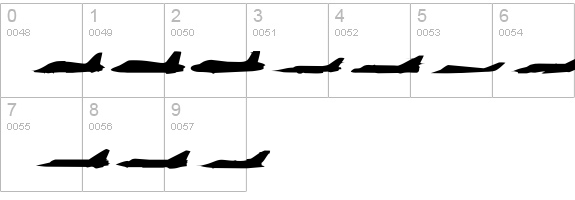 Planes-S-Modern details - Free Fonts at FontZone.net