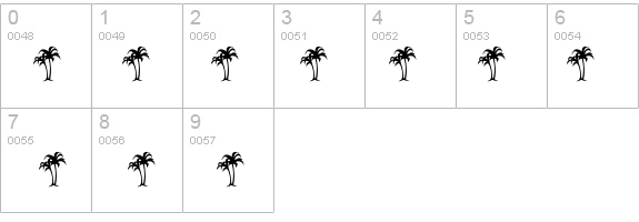 Plants details - Free Fonts at FontZone.net