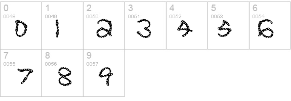 Pretzel details - Free Fonts at FontZone.net