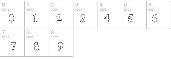 QTTimeOutline Regular details - Free Fonts at FontZone.net