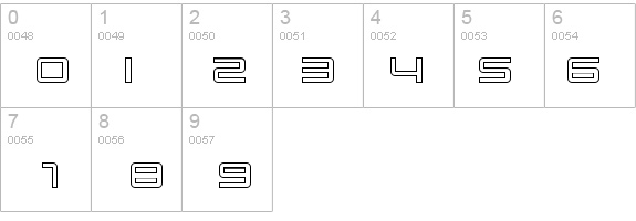 Quark Outline details - Free Fonts at FontZone.net