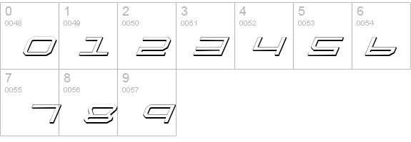 QuickTech Shadow Italic details - Free Fonts at FontZone.net